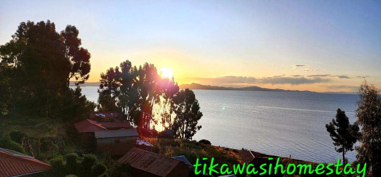 Tikawasi Homestay Comunidad Pueblo Isla Amantani Jose Luis Ocosuyo Екстериор снимка